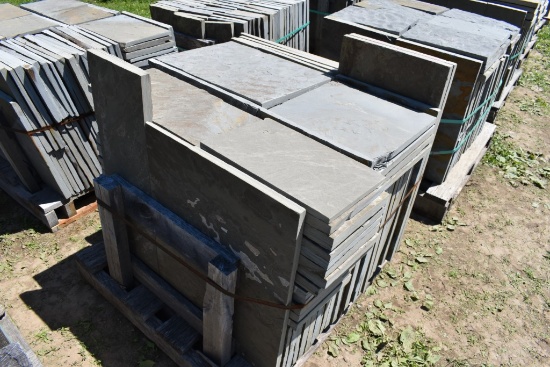 Pallet of Mixed Bluestone Pieces