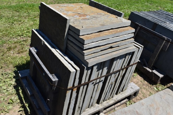 Pallet of Mixed Bluestone Pieces