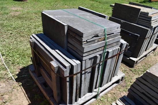 Pallet of 24" x 36" Bluestone Pieces