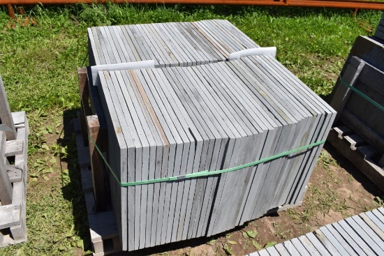 Pallet of 24" x 24" Bluestone Pieces