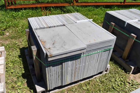 Pallet of 18" x 24" Bluestone Pieces