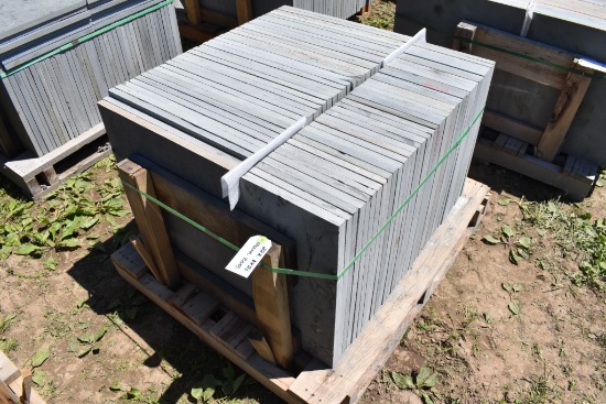Pallet of 12" x 24" Bluestone Pieces