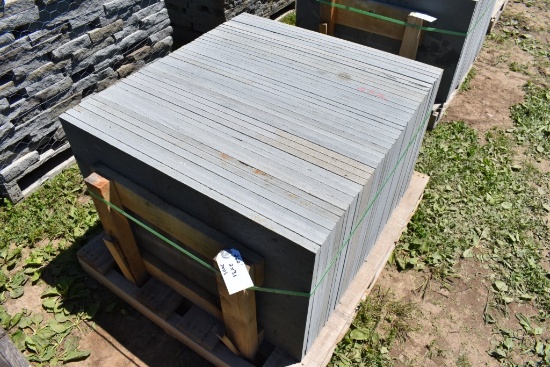 Pallet of 24" x 36" Bluestone Pieces