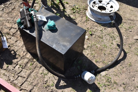 Hydraulic Reservoir with Spool Valve