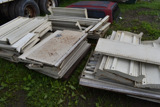 Group of Misc Gondola Shelving