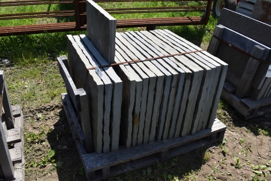 Pallet of 24" x 36" Bluestone Pieces