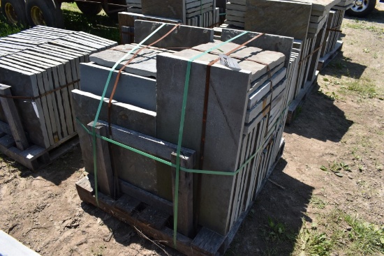 Pallet of Mixed Bluestone Pieces