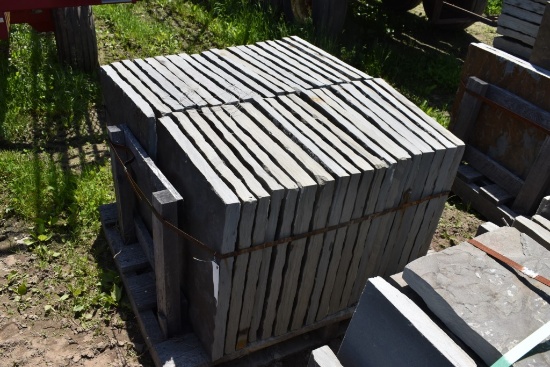 Pallet of 24" x 24" Bluestone Pieces