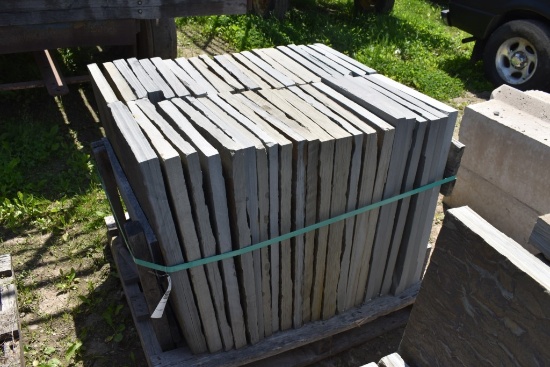 Pallet of 18" x 30" Bluestone Pieces