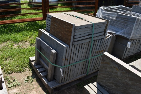 Pallet of 24" x 36" Bluestone Pieces