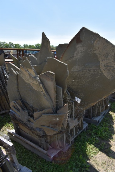 Pallet of Irregular Standup Stone