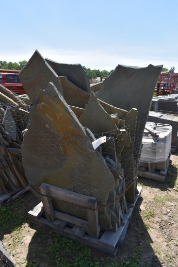 Pallet of Irregular Standup Stone