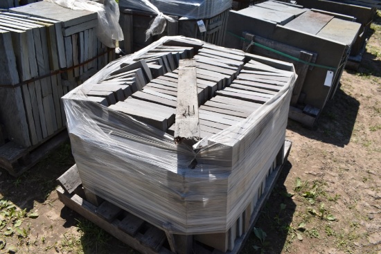 Pallet of 12" x 12" Bluestone Pieces