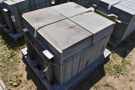 Pallet of 18" x 18" Bluestone Pieces