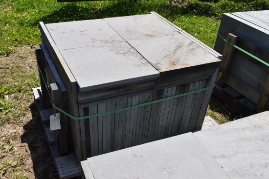 Pallet of 18" x 18" Bluestone Pieces