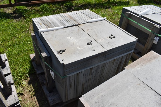 Pallet of 18" x 24" Bluestone Pieces