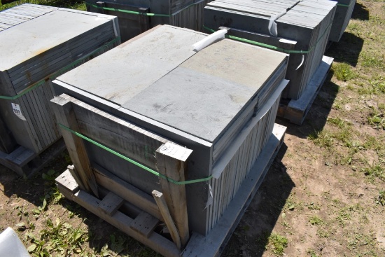 Pallet of 18" x 18" Bluestone Pieces