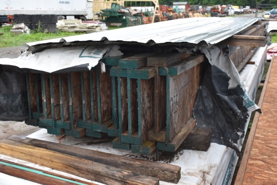 20 Pieces of Pacific Woodtech 16" x 3.5" x 28' Rafters