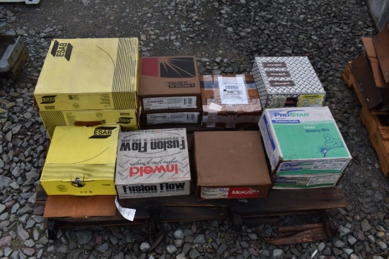 Pallet of Welding MIG Wire