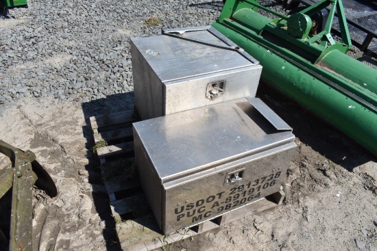 Two Truck Tool Boxes