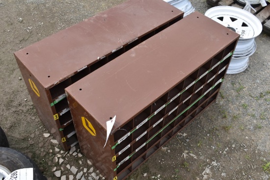 2 40 Compartment Hardware Organizers