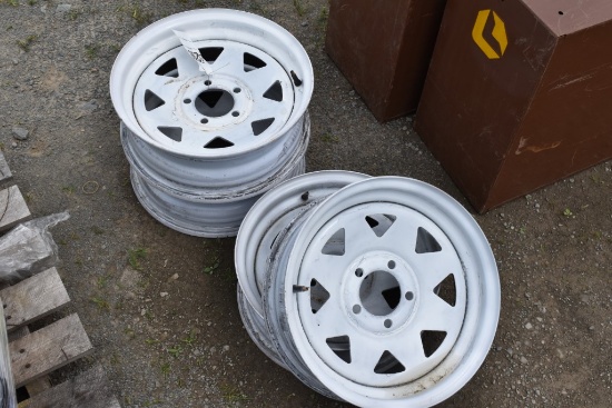 4 5 Lug Trailer Rims
