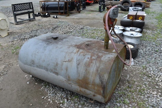 300 Gallon Fuel Tank with Hand Pump