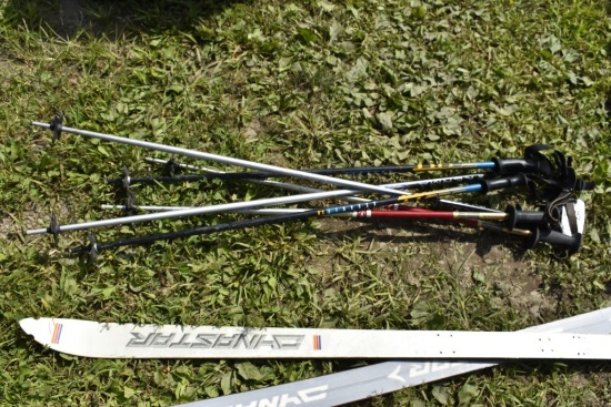 3 Sets of Ski Poles