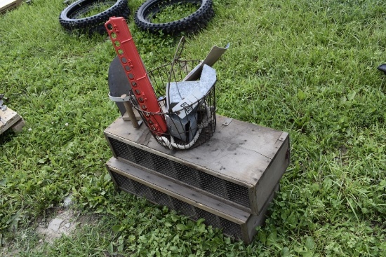 2 Small Bird Nesting Boxes with Various Bird Related Items