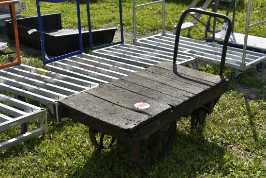 Antique Warehouse Cart