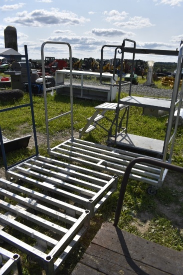 Aluminum Warehouse Cart