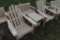 Amish Made Adirondak Chair Set with Table