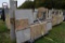Group of Granite Slabs and Counters on Rack