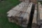 50 7' 3 Hole Split Rail Posts