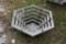 Hexagon Steel Fire Pit