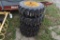 4 Forerunner 10-16.5 Skid Steer Tires on 8 Lug Rims