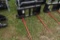 Land Honor Quick Attach Skid Steer Double Prong Bale Spear