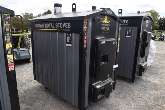 Crown Royal Stoves 7300E Pristine Series Outdoor Wood Stove