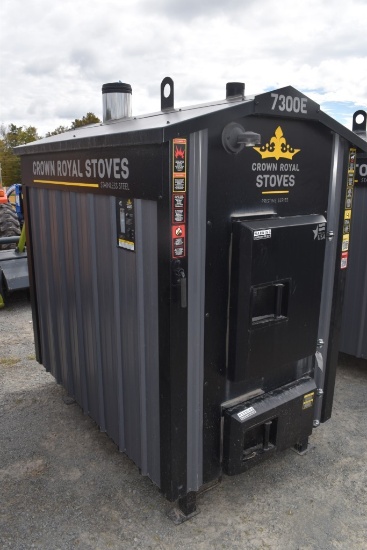 Crown Royal Stoves 7300E Pristine Series Outdoor Wood Stove