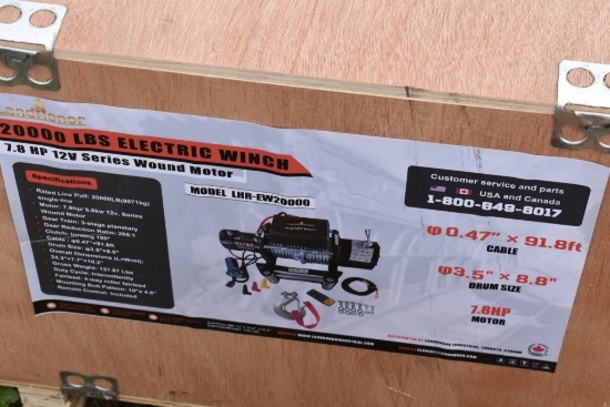 Landhonor 20000 lb. Electric Winch