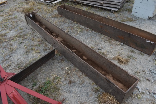 Antique Steel Hog Feeder