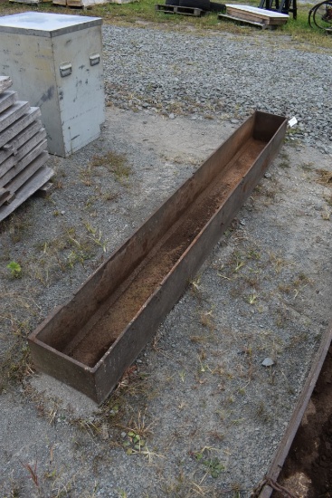 Antique Steel Hog Feeder