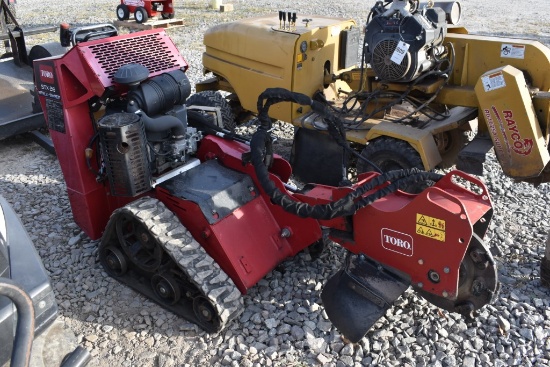 Toro STX-26 Stump Grinder on Tracks with Trailer