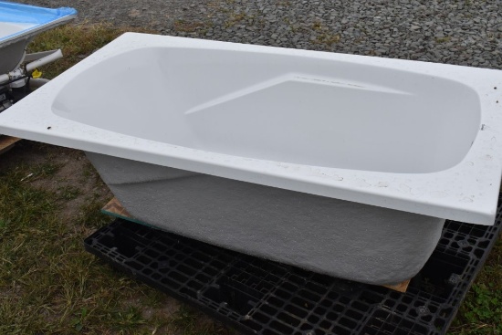 New Clarke Fiberglass Bath Tub