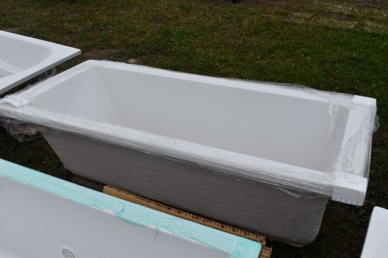 New Clarke Fiberglass Bath Tub