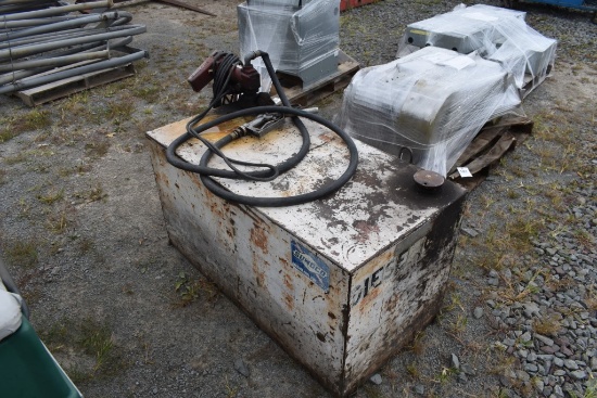 Diesel Transfer Fuel Tank With Electric Pump