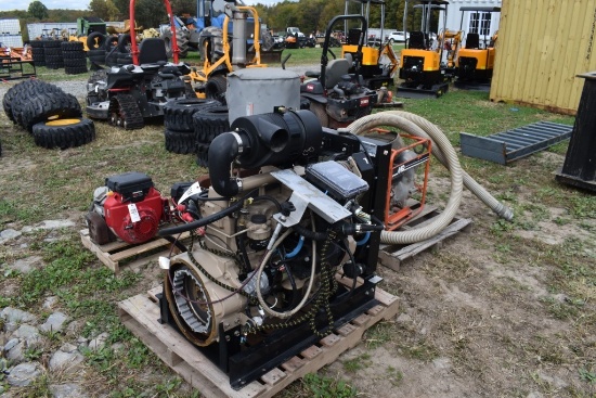 John Deere 4045DF150A Powertech 4.5 Liter John Deere Engine with 32 Hours