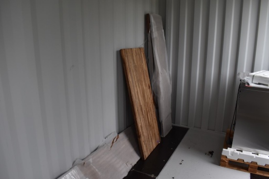 4 Assorted Wooden Countertop Slabs