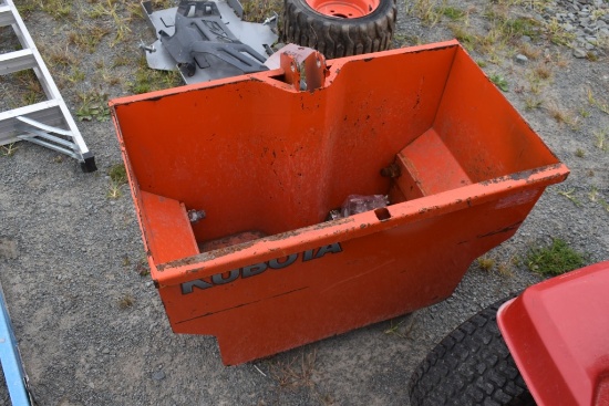 Kubota 3 Point Weight Box