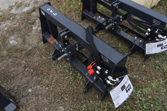 Landhonor Skid Steer 3 Point Hitch Adapter with Hydraulic Drive 540 PTO